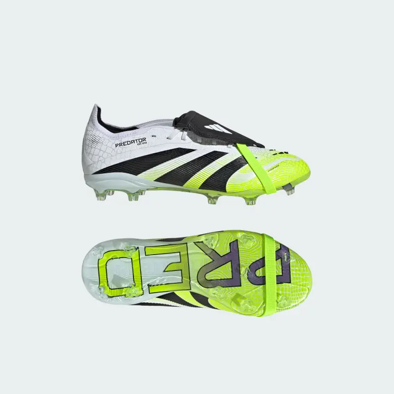 adidas-predator-elite-fold-over-tongue-fg-cloud-white-core-black-lucid-lemon-gs-jp9915 Category | SUFC Jerseys & Football Gear