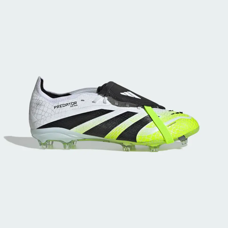 adidas-predator-elite-fold-over-tongue-fg-cloud-white-core-black-lucid-lemon-gs-jp9915 Category | SUFC Jerseys & Football Gear
