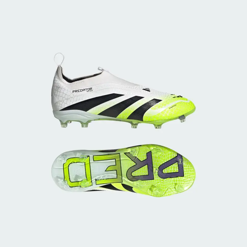 adidas-predator-elite-laceless-fg-cloud-white-core-black-lucid-lemon-gs-jp9912 Category | SUFC Jerseys & Football Gear