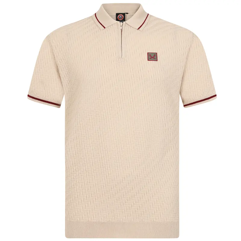 sword-zip-knitted-polo-tlb00031 Category | SUFC Jerseys & Football Gear